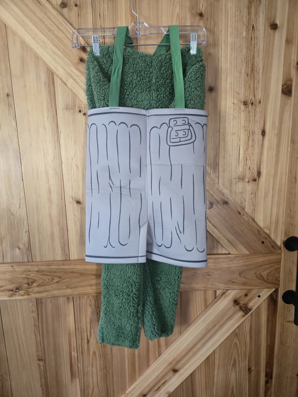 Sesame Street Oscar the Grouch Toddler Costume 3t/4t Green Fuzzy - Picture 5 of 8